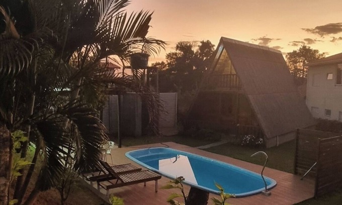 Caiocara Skihütte | Chalé com Piscina em Condominio Fechado, Aceita Pets