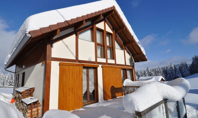 Premanon Skihütte | Chalet 3 * 10 Pers. Nahe an der Piste