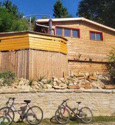 Audelange Skihütte | Chalet et Bulle La tête dans les étoiles