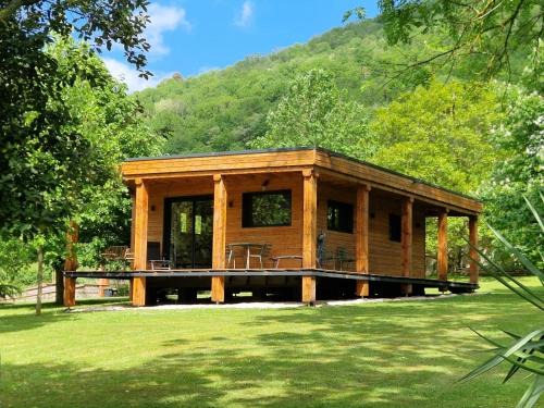 Foix Skihütte | Chalet GOURCE avec vue sur le Château