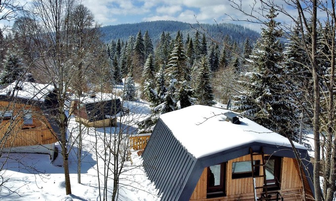 Premanon Skihütte | Chalet Insolite, Cocooning, Poêle à Bois et ski