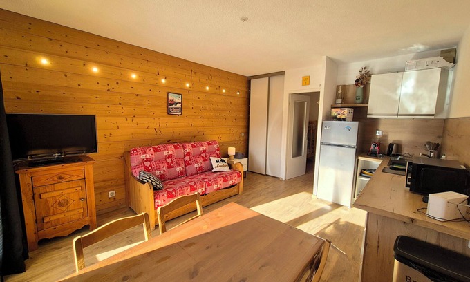 Les Deserts Wohnung | Chaleureux studio au pied des pistes - Le refuge **