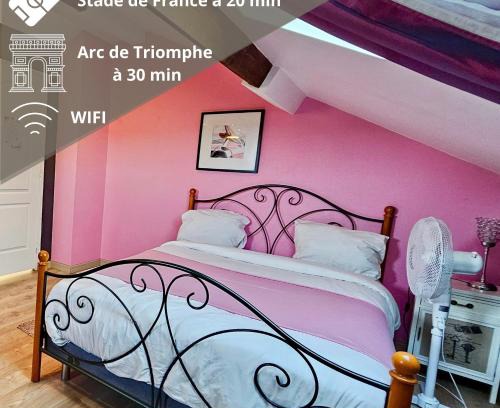 Stains Wohnung | Chambre privée dans logement partagé, Pinky Elisabeth cozy Paris & Stade de France