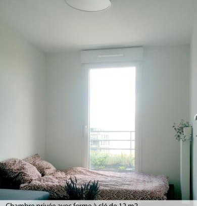 Petit-Colombes Haus | Chambre privée dans un roof-top unique