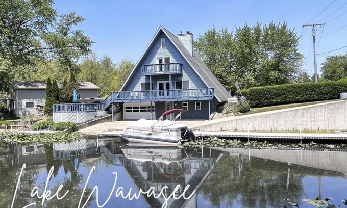 Enchanted Hills Haus | Channel Front A-frame Retreat