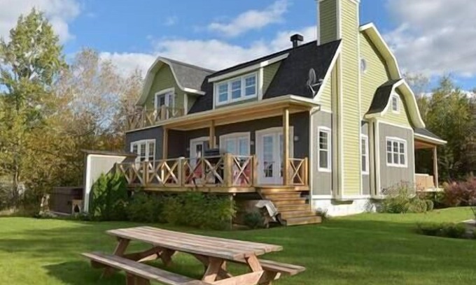Saint Aime Des Lacs Skihütte | Charlevoix - Chalet Despins