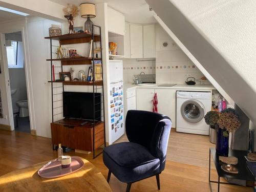 Quartier du Mail Wohnung | Charmant studio lumineux en plein centre de Paris