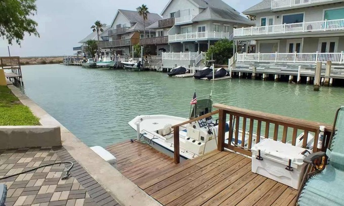 Port Isabel Haus | Charming 1BR Waterfront Retreat with Private Patio