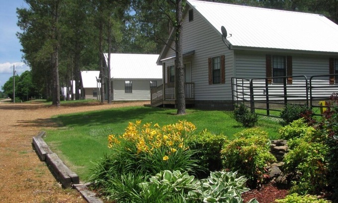 Sardis Kabine | Charming 2-bedroom cabin with AC just 3 miles from Sardis lake.