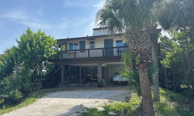Bethune Beach Haus | Charming beachside bungalow steps from the beach.