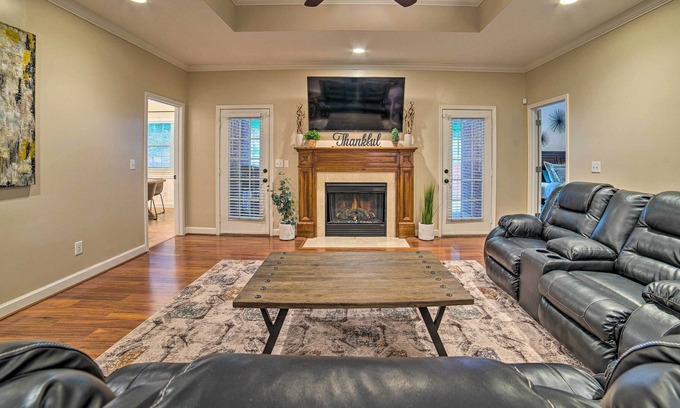 Columbus Haus | Charming Columbus Home w/ Game Room, Near AFB!