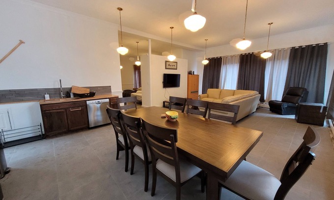 Bingham Haus | Charming renovated Bank building direct access for ATV/ snowmobiles