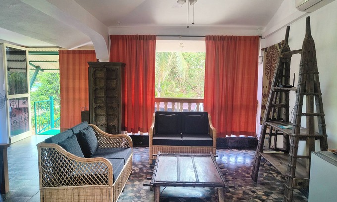 Vagator Wohnung | Charming studio in wonderful Vagator Beach Goa