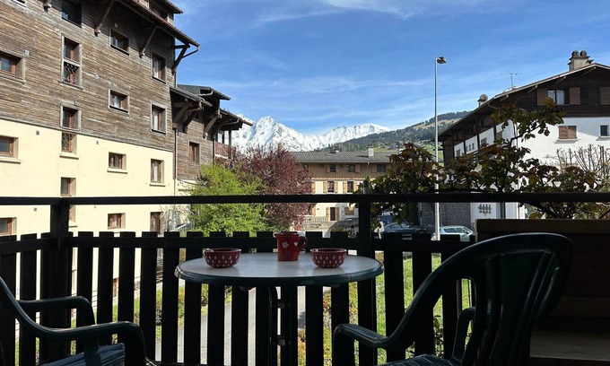 Combloux Wohnung | Charmantes T3 im Zentrum von Combloux, Parkplatz und Haustiere erlaubt