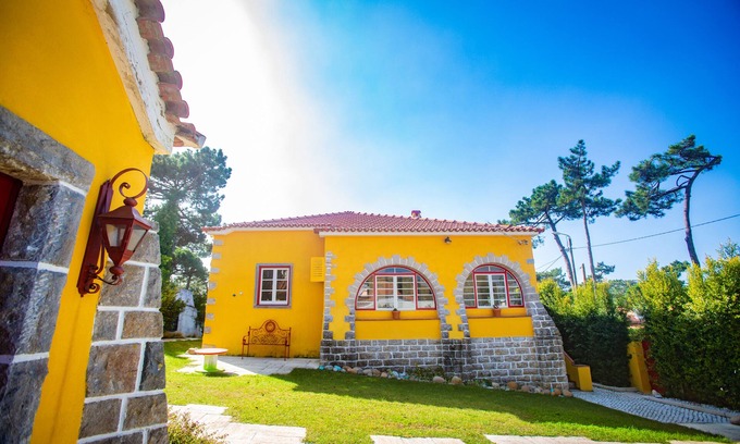 Banzao Villa | Charmante Villa - Colares Sintra - Beheizter Pool an den Stränden