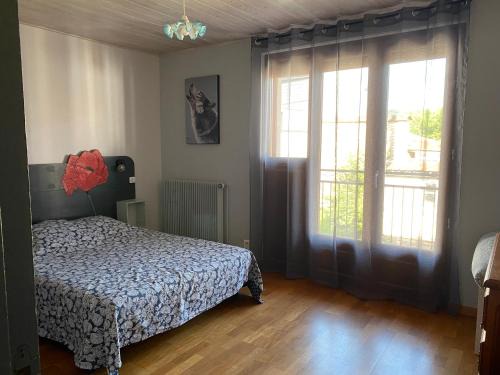 Chouzelot Wohnung | Chez Doukine, Appartement avec balcon à Chouzelot