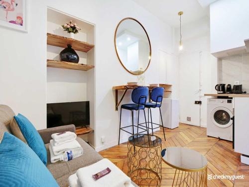 Charonne Wohnung | Chic apartment in Paris for couple