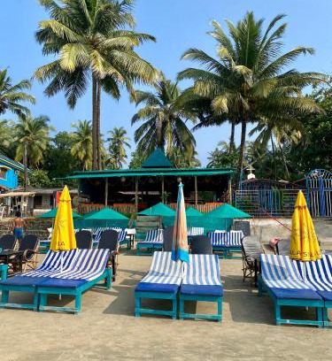 Palolem Kabine | Chill Out Jasmine Restaurant Bar Rooms