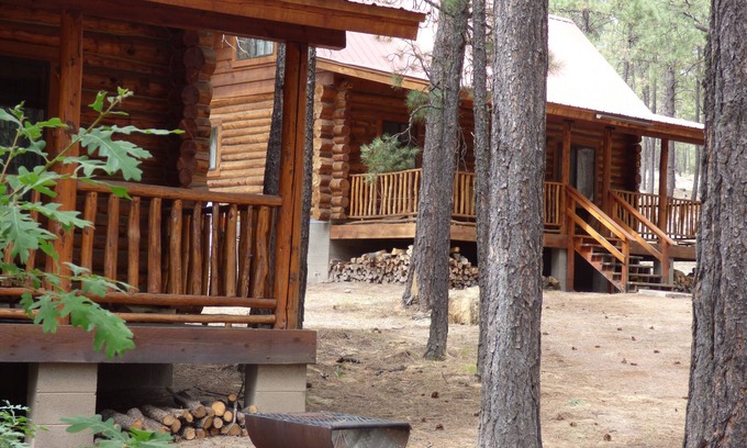 Alpine Kabine | Circle Pine Ranch-"The Real Log Cabin Experience"