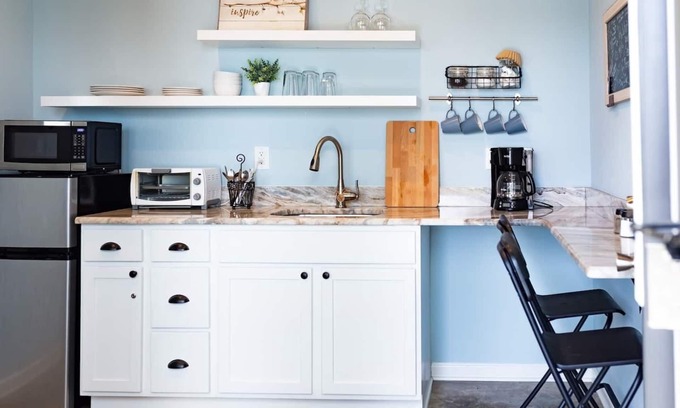 University District Wohnung | Clean & Serene Studio im begehbaren Arts District