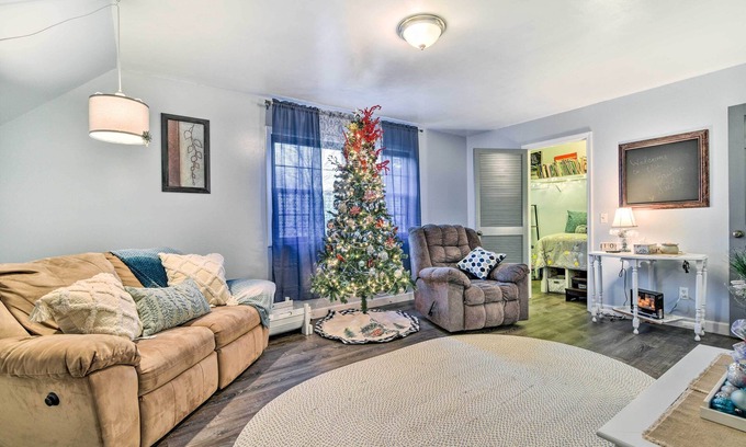 Clio Wohnung | Clio Apt on 3 Acres, 14 Mi to Frankenmuth!