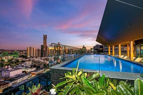 Fortitude Valley Wohnung | Cloud9 CITY VIEW large resort style apartment
