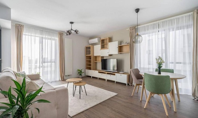 Aviatiei Wohnung | Cloud9 Pipera Best Apartments