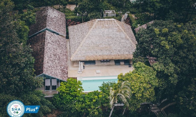 Ratsada Villa | Coconut Island, Poolvilla mit drei Schlafzimmern und Meerblick in Phuket