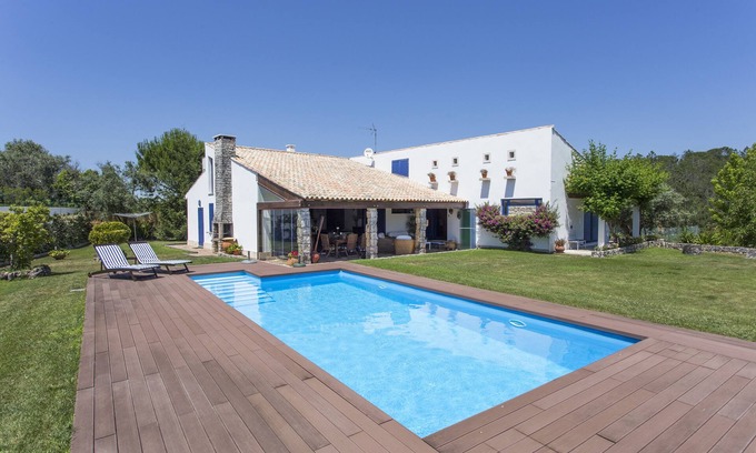 Condeixa a Nova Haus | COIMBRA - Ferienhaus / Villa mit privat Schwimmbad und Tennisplatz .