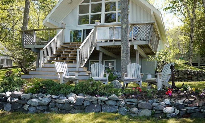 Salsbury Cove Skihütte | Cole Cottage - Oceanfront, am besten Strand auf der Insel!