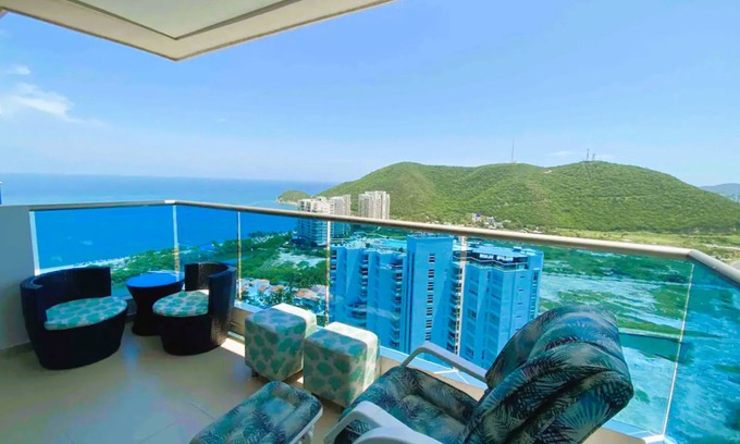 Santa Marta Wohnung | 3 Bedroom Apt in Samaria Club Playa Resort