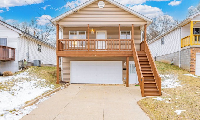 Akron Haus | Comfort Awaits at Cozy Get Away - Dog Friendly - 3BD / 2BA + Living Spaces