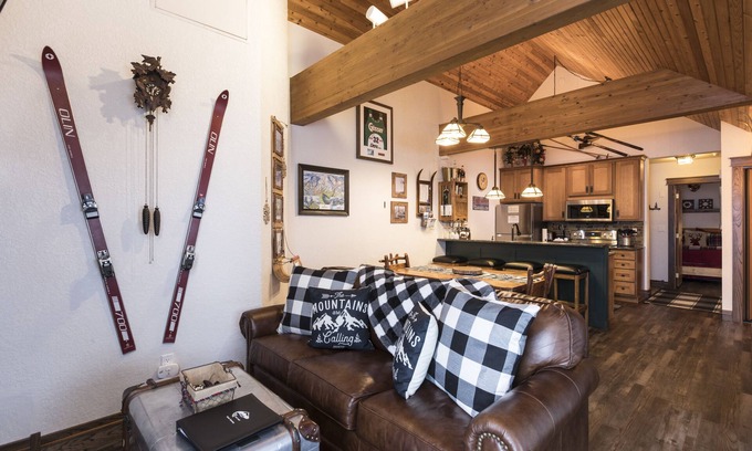 Whitefish Eigentumswohnung | Bitterroot 6: 1 BR / 2 BA Wohnung in Whitefish, 6 Personen