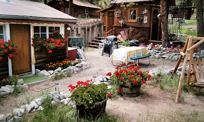 Nathrop Kabine | Connies Gebirgsorchideen-Kabinen-Kreide-Nebenfluss-Schlucht