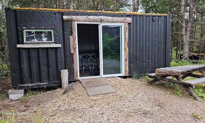 Mohawk Kabine | Container Conversion on the property of the Historic Ahmeek Copper Mine!!