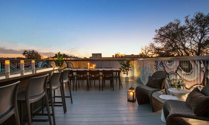 Saint Thomas Development Haus | Contemporary Home | Hot Tub + Rooftop Deck