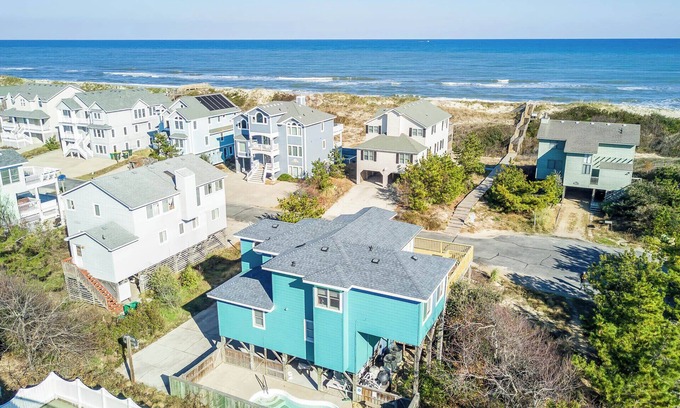 Ocean Sands Haus | Cool Change C7850 Ocean Views, Pool, Hot Tub, Open Year Round
