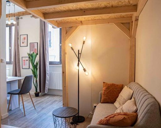 Vaise Wohnung | Cosy 16m With Wifi Near The "Fort De Vaise