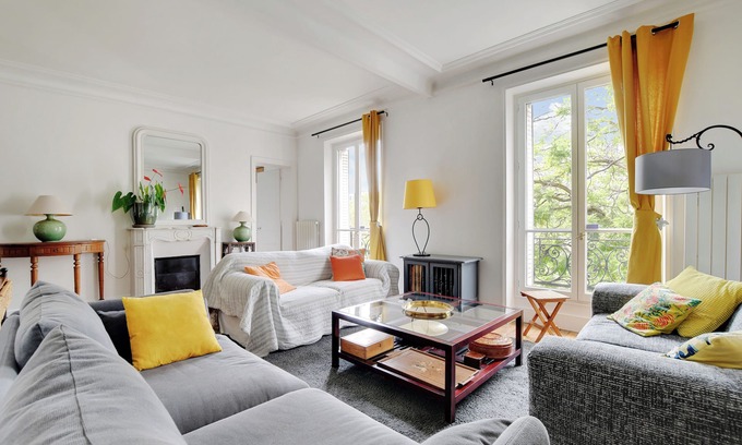 Jardin des plantes Wohnung | In Immeuble Haussmannien, große Familienwohnung mit allem Komfort 145m²
