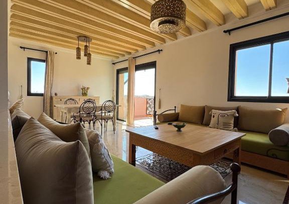Palmeraie Wohnung | Cosy Appartement Avec Piscine, Terrain tennis et loisirs