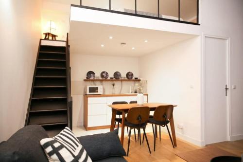 Bonne-Nouvelle Wohnung | Cosy Appartement Studio Moderne Mezzanine - 4P