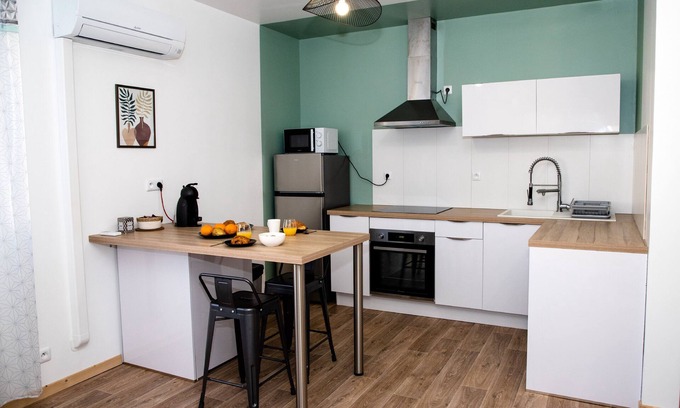 Lezignan-Corbieres Wohnung | đ Cosy Green đ Clim Wifi 2 persons