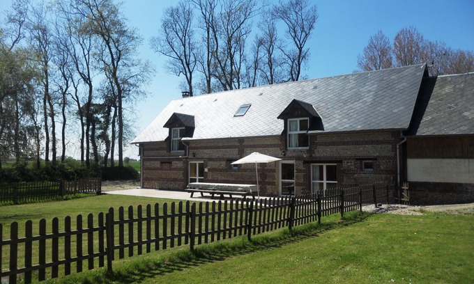 Bennetot Hütte | Ferienhaus verfügt über Bennetot Bauernhof. 35 km von Etretat