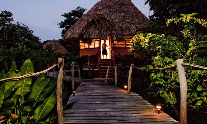 Punta Gorda Kabine | Cotton Tree Lodge