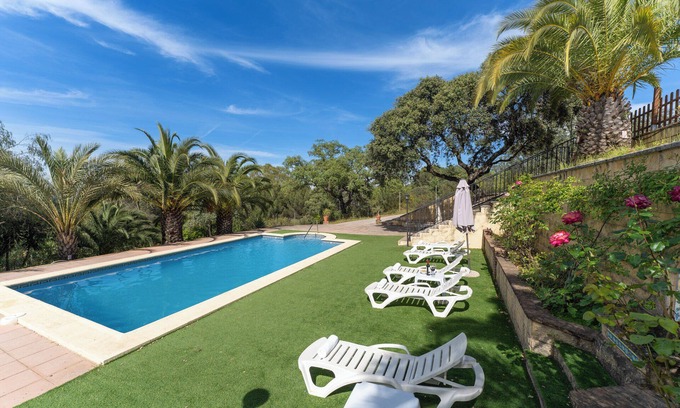Cerro Muriano Haus | Landhaus 'Brisas Del Palmeral' mit Bergblick, WLAN und Klimaanlage