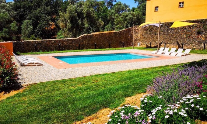 Garriguella Villa | Finca 'Mas Hortus' mit Meerblick, Privatem Pool und Wi-Fi
