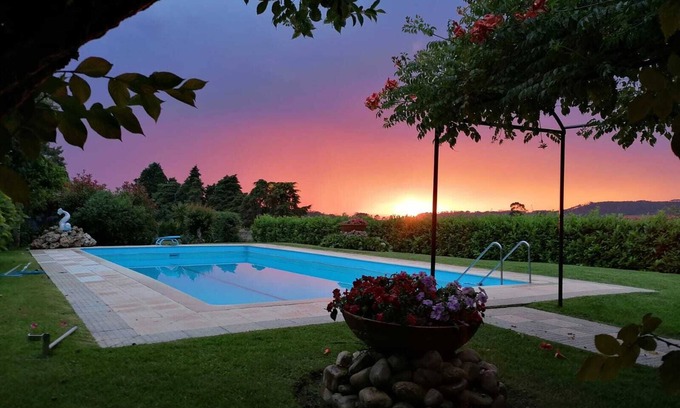 Sao Simao de Litem Haus | Landhaus mit Pool und Garten