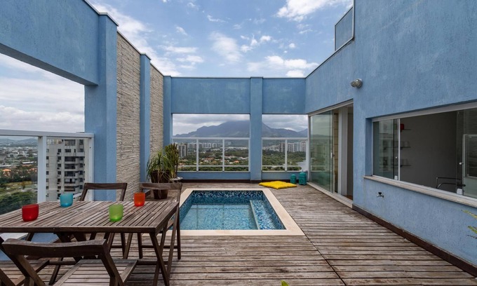 Barra da Tijuca Wohnung | Coverage in Barra da Tijuca for 6 People Lc2207