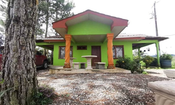 Quebrada La Gamba Haus | Cozi cabin in the mountains surrounded by pine trees