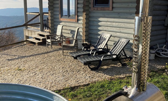 Molares Skihütte | Cozy accommodation with hot tub with panoramic views of mountain and valley